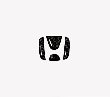product_thumbnail_Honda Steering Wheel Logo (Carbon Fibre)